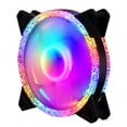 thumbnail image 1 of Opolski Case Fan Mute Adjustable 12cm RGB Lights PC Cooling Fan for Home, 1 of 8