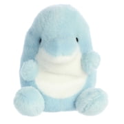 Aurora - Mini Blue Palm Pals - 5.5 Clicks Dolphin - Adorable Stuffed Animal