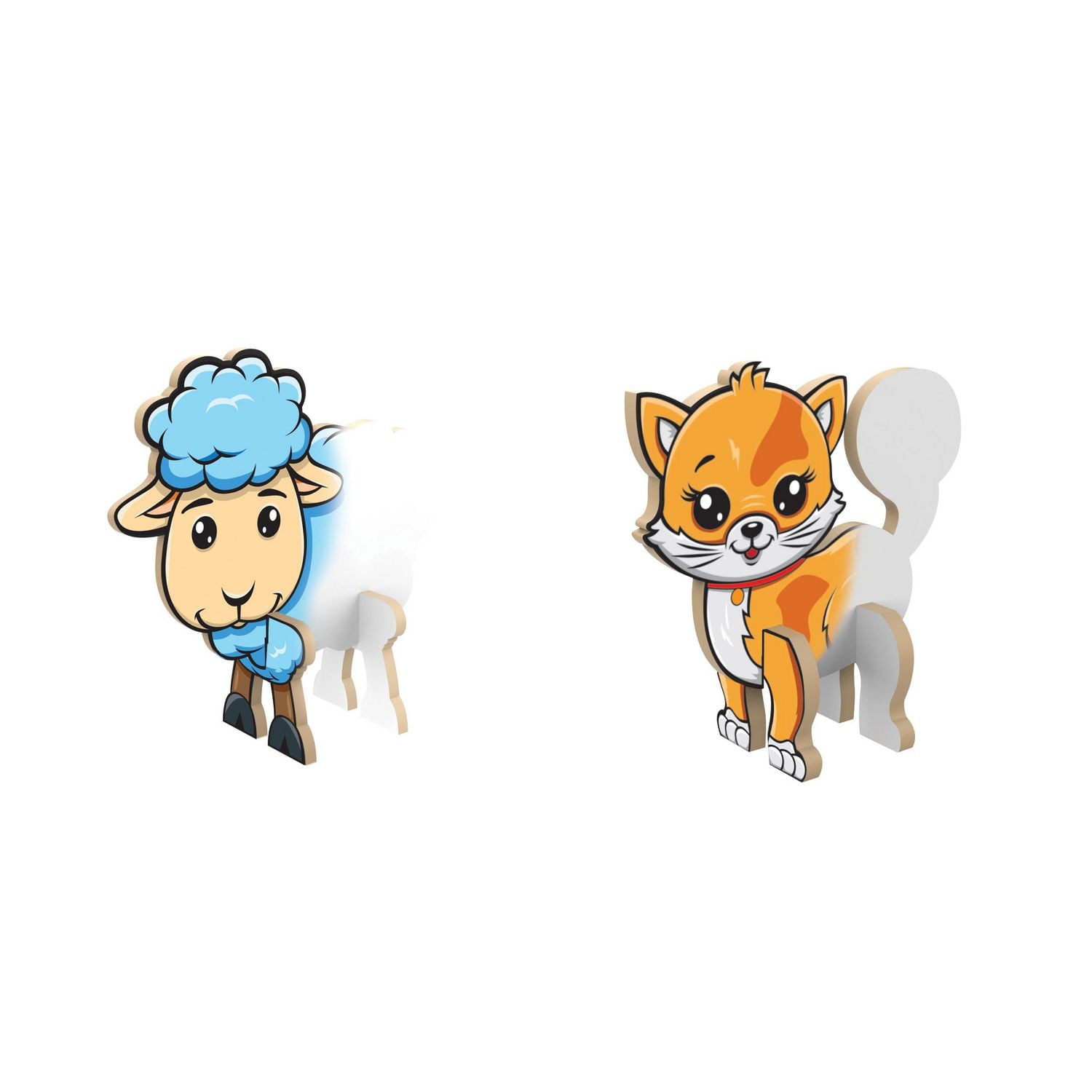 H2Oh’mazing Ensembles duos - Copains de la ferme - Chaton et Mouton