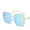 Blue, variant on Metallic Frame Sunglasses with PC Lens UV400 Protection Fashion Metal Frame Eye Wear New Design Sunglasses for Women and Men