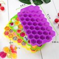thumbnail image 4 of Silicone Ice Cube Trays 3-Pack 37-Fold Ice Cube Tray Stackable Ice Cube Tray, 4 of 4