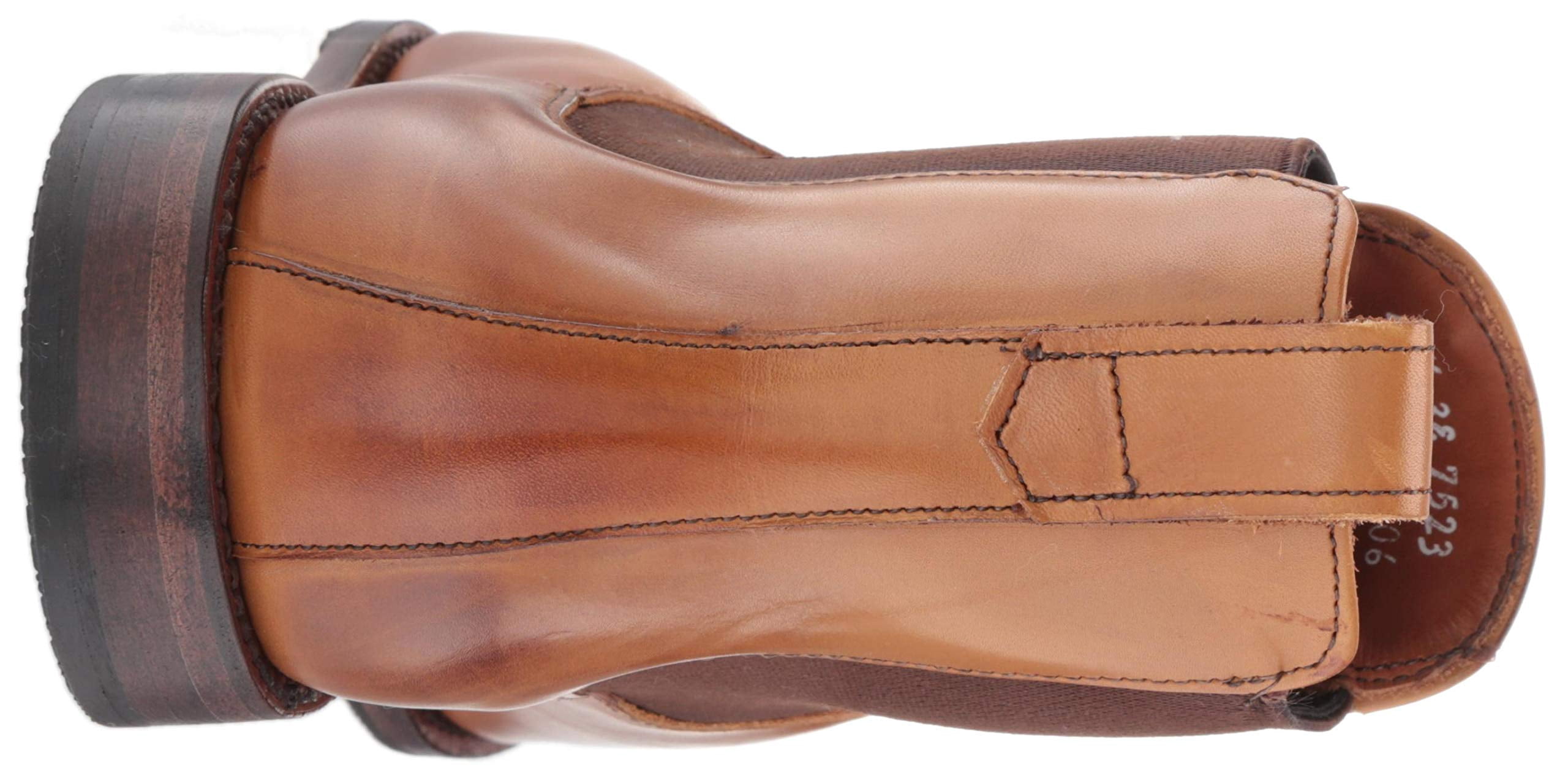 Allen Edmonds Liverpool Mens Chelsea Boots Walnut Leather Pull On US 9.5 Allen Edmonds Mens Liverpool Chelsea Dress Boot Walnut Brown  main image 3
