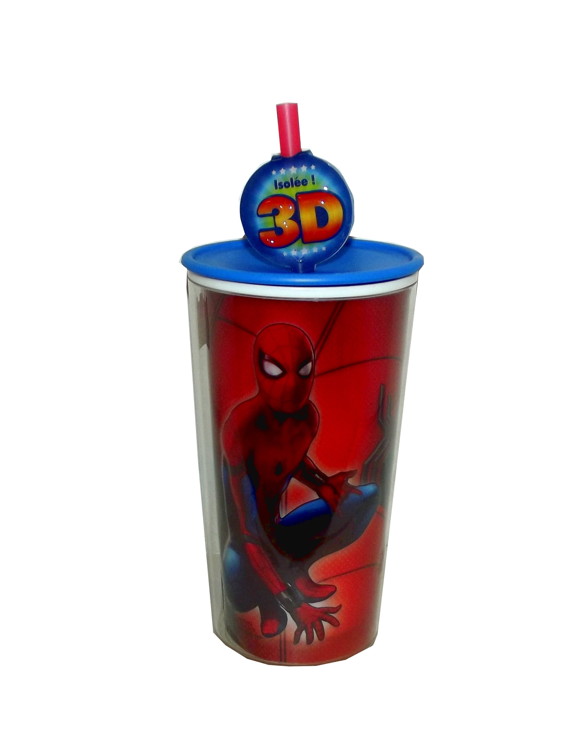 Zak! Designs 10 Ounce Marvel Spiderman Homecoming Travel Tumbler with Straw  