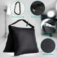 thumbnail image 3 of 4 Packs Sandbags Weight Bags for Light Stand Photography Video Equipments, Heavy Duty Saddlebags for Backdrop Stand, Photo Tripod, Canopy, Pop up Tents, Umbrella Base, Fishing Chair, Picnic Table, 3 of 7