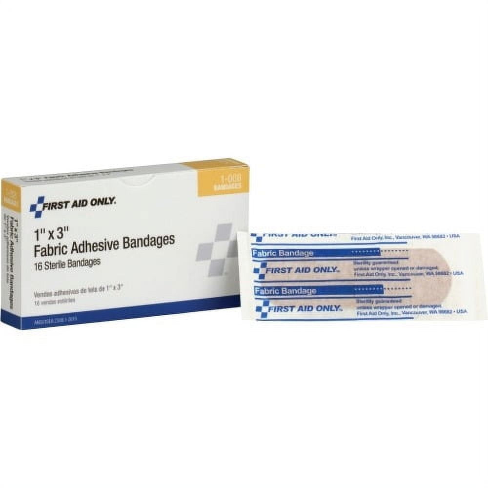 First Aid Only Fabric Adhesive Bandages - 1 First Aid Only Fabric Adhesive Bandages - 1