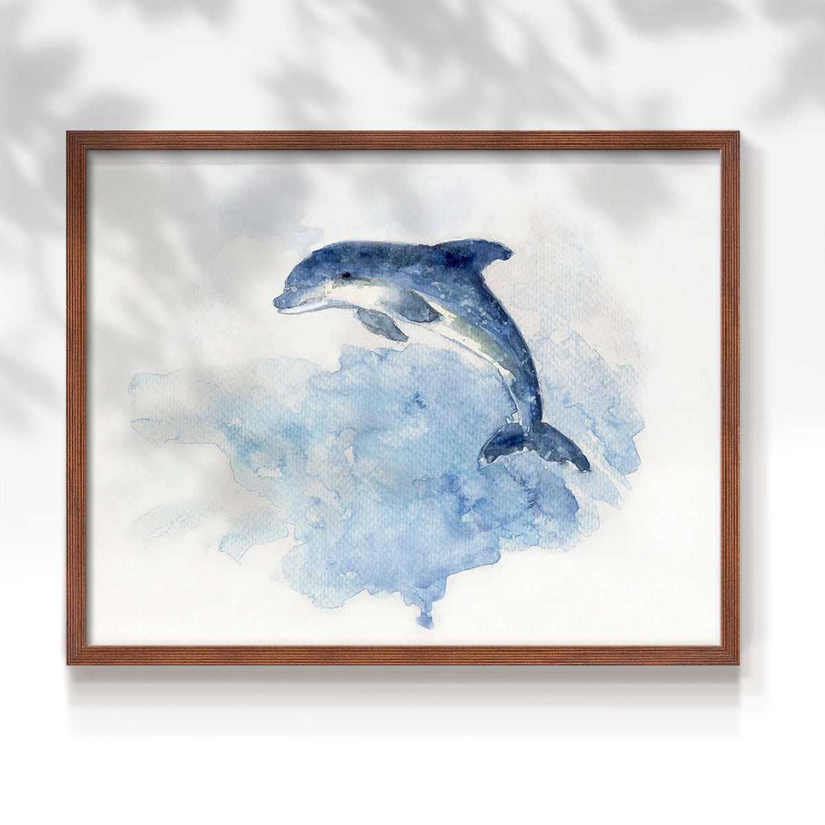 Wave Jumping by Sally Swatland - Restickable Framed Giclée Print