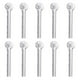 thumbnail image 3 of 10 Pcs Glass Pyrex Drinking Straws Pack Round Head Design Reusable Ecofriendly -ys., 3 of 4
