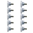 thumbnail image 4 of Accessories Suction Hooks Suction Cups Thumb Screw Pad Suckers Plastic 10 Pcs, 4 of 7