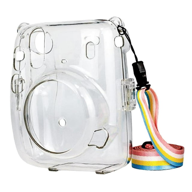 Funda protectora de cristal Hugo Mini 11 Estuche de cámara de cristal Rainbow Claro