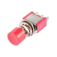 thumbnail image 4 of Interruptor de botón momentáneo SPDT de 3 pines AC 2A/250V 5A/120V 1 NO 1 NC, 4 of 4