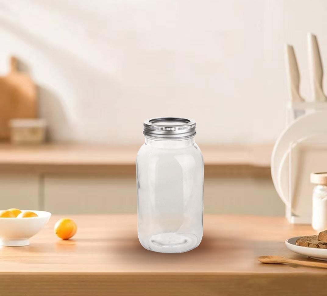 Mainstays Jar En Conserve En Verre Clair, 1L, 3 Pièces Pot en verre - 1 litre