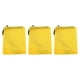 thumbnail image 4 of Drawstring Bags Travel Daily Use Backpacks Yellow Polyester Clothes Storage for 3Set, 4 of 4