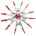 thumbnail image 1 of 6pcs Abrazaderas de cocodrinas de uso múltiple de 6 piezas Clips de trabajo de electricidad (4 pulgadas), 1 of 5