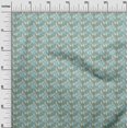 thumbnail image 3 of oneOone Viscose Chiffon Light Green Fabric Telephone Booth Sewing Craft Projects Fabric Prints By Yard 42 Inch Wide, 3 of 4