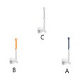thumbnail image 2 of Naiovety Colgador montado en la pared Bolso telescópico ajustable Soporte de paraguas Hotel Oficina Baño Cocina Gancho de almacenamiento sin Juegos de accesorios de baño Naranja, 2 of 6