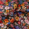 thumbnail image 6 of YIUME Men's 1960s Vintage Hawaiian Among the Flowers Shirt Cotton Button-down Short Sleeve Aloha Shirt, 6 of 8