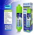 thumbnail image 3 of CLEAR2O RV & Marine Inline 1 Micron Solid Carbon Block Water Filter for Reduced Contaminates, Bad Taste, Odor and More - Lime Green (CRV2006), 3 of 9