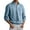 Blue, variant on Mens Polo Shirts Casual Long Sleeve Solid Color Buttons Lapel Thin Breathable Tops Bottoming Comfortable Loose T Shirts for Men Red M