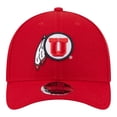 thumbnail image 2 of Men's New Era Red Utah Utes Team Collective 9FORTY M-Crown Adjustable Hat, 2 of 5