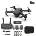 thumbnail image 2 of Pyaiiner Drone with 1080P HD FPV 2 Cameras Wifi Foldable RC Quadcopter with 8 Fan Blades with Altitude Hold Headless Mode Start Speed Adjustment Toy for Kids Adults, 2 of 9