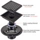 thumbnail image 2 of Square Drain Flange Base for 2 Inch For Linear Shower Drain Installation, 2 of 6