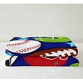 thumbnail image 3 of Kids Sports Throw Blanket Football Basketball Tennis Baseball Bedding Boys Teens Sports Fuzzy Blanket for Bed Sofa Couch 30"x40", 3 of 3