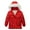 Red, variant on Odeerbi Baby Boys Girls Coats Winter Outerwear Jackets Children Kids Jacket Zip Thick Warm Snow Hoodie Outwear