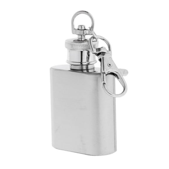 Minibotella de bolsillo de acero inoxidable para vino, whisky, licor, petaca de 28 ml/56 ml