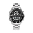 thumbnail image 1 of Reloj De Hombre Steiner Análogo Y Digital Luz Led Extensible de Acero Inoxidable 45 mm Gris, 1 of 5