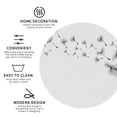 thumbnail image 3 of Disketp Dandelion Blowing In The Wind Funny Coasters,4 Pcs Leather Coasters with Holder, Perfect Housewarming Hostess Gifts,Protect Furniture from Water Marks Scratch and Damage-Round Shape, 3 of 6