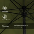 thumbnail image 3 of California Umbrella 9' Patio Umbrella in Palm, 3 of 5