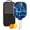 White, variant on Pickleball Paddles Set Of 1, Fiberglass Surface, Speed, Lightning, Thunder Print, 1 Paddle, 2 Balls & Bag