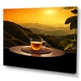 thumbnail image 2 of Designart "Blissful Brewed Coffee Landscape I" Coffee Canvas Art Print, 2 of 7