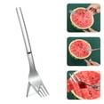 thumbnail image 2 of Tenedor cortador de sandía multiusos 2 en 1, tenedor para cortar sandía, tenedor de mesa, 2 of 14