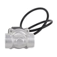 thumbnail image 3 of Gas Solenoid Valve, Self Keeping Manual Opening Ensure Safety G1/2  Sealing Gas Automatic Cut Off Valve  for Alarm System, 3 of 7