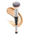thumbnail image 1 of Brocha para base de maquillaje líquido, brocha para base y corrector de doble punta, 1 of 6