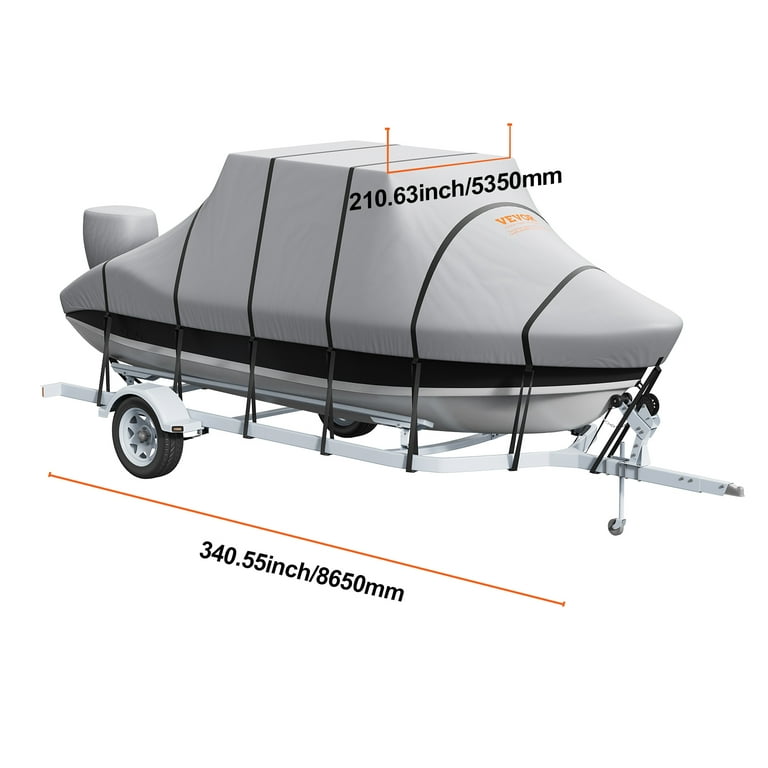 SKYSHALO T-Top Boat Cover 20-22 ft Center Console Boat T-Top Roof