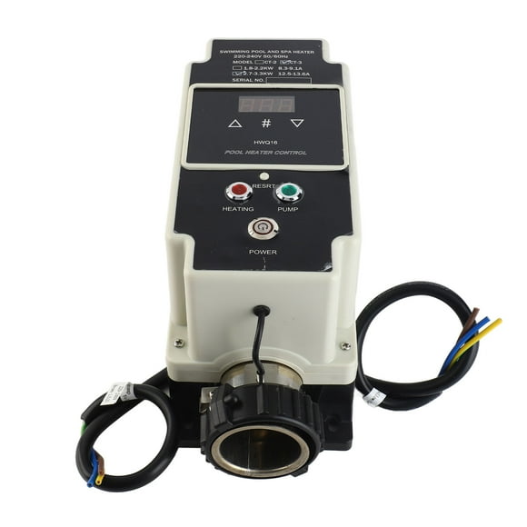 Calentador De Piscina, Termostato De Calentador De Agua Con Pantalla Digital De 2,7 A 3,3 KW Para Bañera