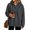 AW23-Dark Gray, variant on Lumtrix Hoodies For Women Zip Up Oversized Sweatshirt Fall Winter Casual Zipper Lightweight Cute Track Jackets With Pockets Light Gray M