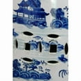 thumbnail image 3 of Oriental Furniture 18" Square Garden Stool in Blue and White, 3 of 3