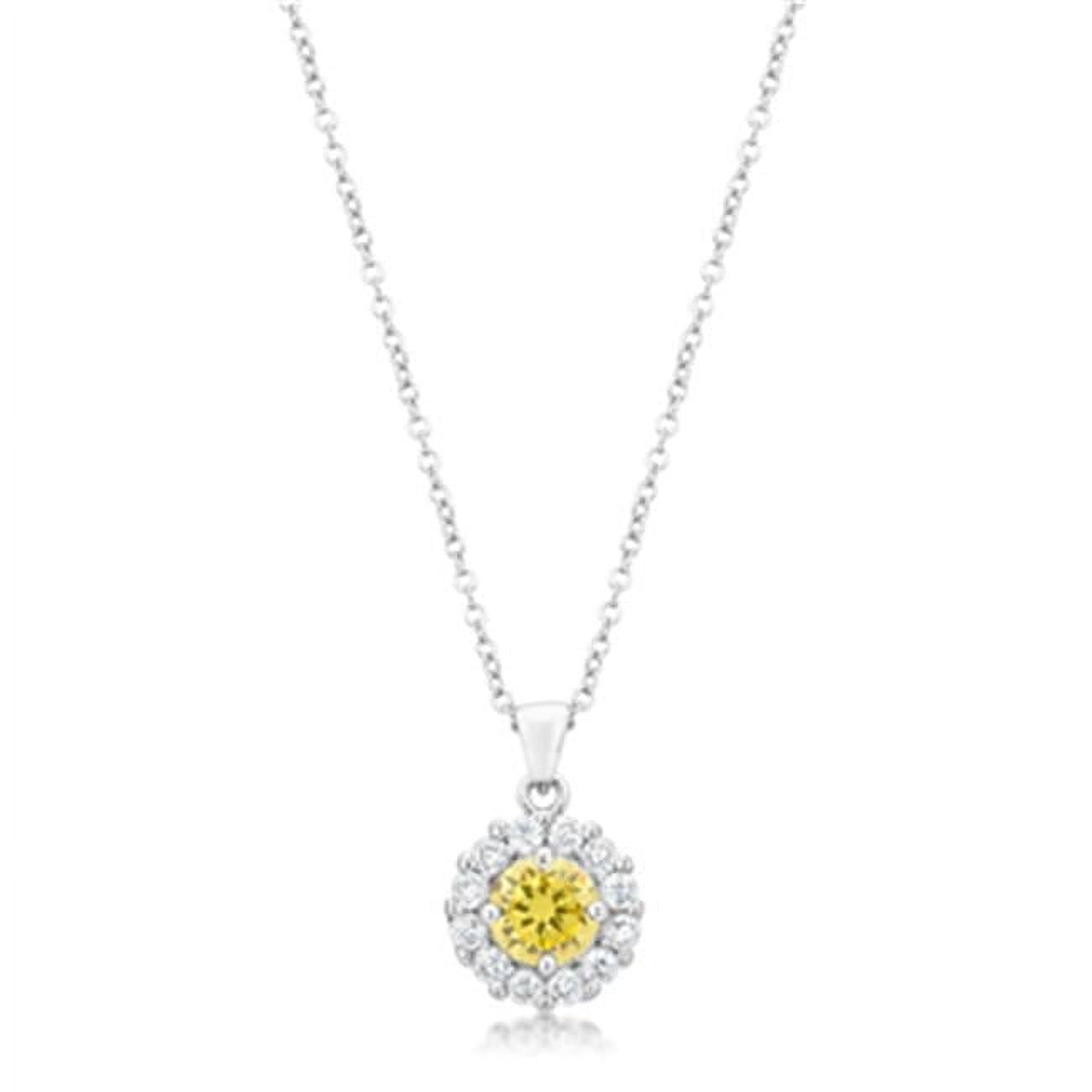 Bella Bridal Pendant In Yellow