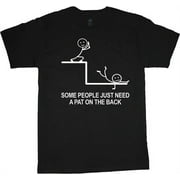 Funny Stick Figure Saying T-shirt Men's Graphic Tee
