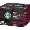 Starbucks Keurig Hot French Roast Dark Roast Ground Coffee KCup Pods