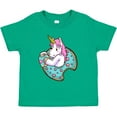 thumbnail image 3 of Inktastic Unicorn Donut Boys or Girls Toddler T-Shirt, 3 of 5