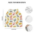 thumbnail image 6 of Haiem Boho Bunny Baby Nursing Cover & Nursing Poncho - Multi Use Cover for Baby Car Seat Canopy, Stroller Cover, 360°Full Privacy Breastfeeding Coverage, 6 of 9