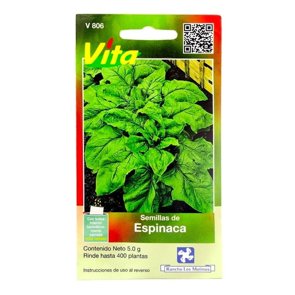 Semillas Vita Espinaca 5 gr