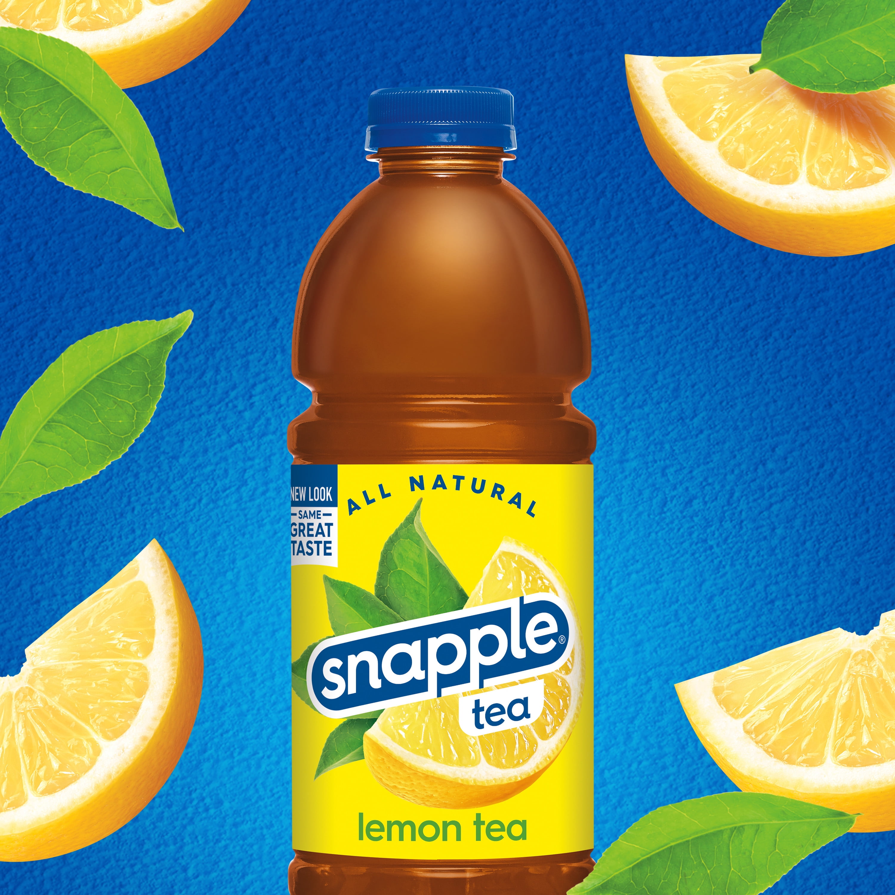 (4 pack) Snapple Lemon Tea, 32 fl oz bottle
