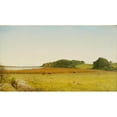 thumbnail image 3 of John Frederick Kensett 18x12 Black Modern Framed Museum Art Print Titled - Almy's Pond, Newport (circa 1860), 3 of 5