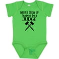 thumbnail image 3 of Inktastic Future Judge Gavel Job Boys or Girls Baby Bodysuit, 3 of 5