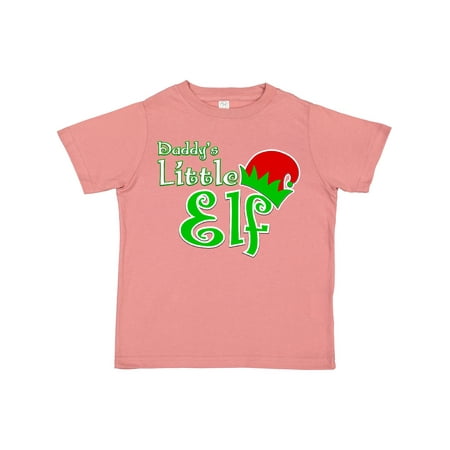 

Inktastic Daddy s Little Elf Gift Toddler Boy or Toddler Girl T-Shirt